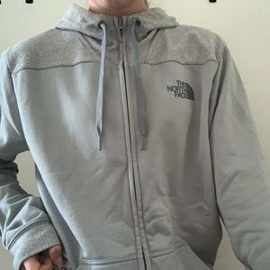 North face zip up jacket